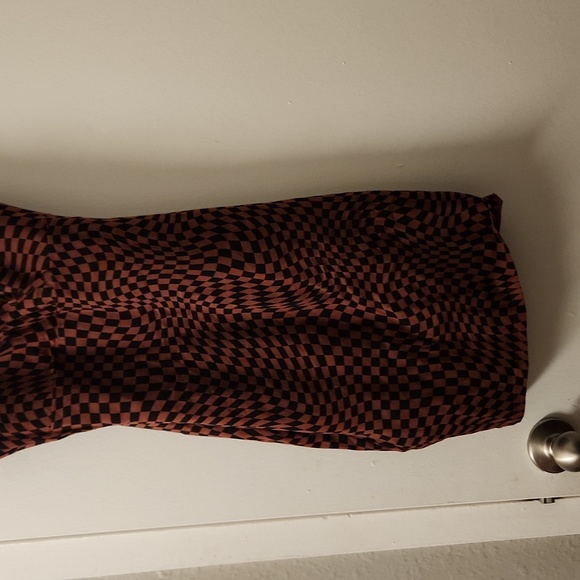 Wild Fable Spaghetti Strapped Checkered Mini Dress size S - Picture 3 of 9